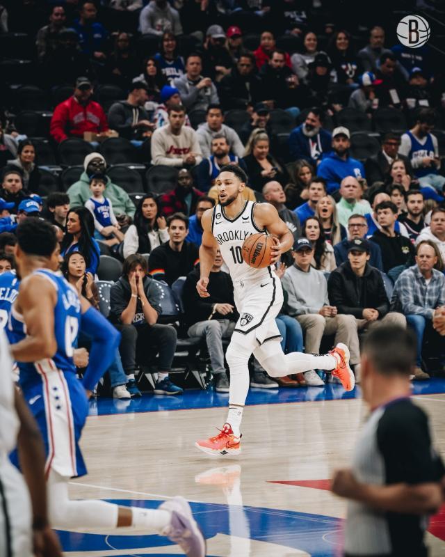 蜂鸟电竞比分平台-重返费城首秀收获助攻两双 西蒙斯成篮网唯一亮点